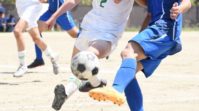 サッカーの様子 | まつお接骨院